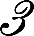 イタリック３